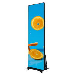 Ultra Thin Indoor Advertising P2.5 Poster Stand Led Video Display