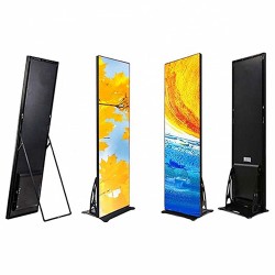 70 75 86 inch touch screen vertical LCD panel bracket advertising display screen LED advertising machine full HD large advertising screen