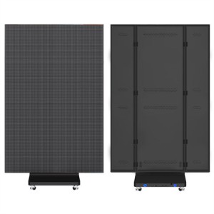 LED Advertising Digital P2.5 P3 P4 Foldable Double-Sided Three LED Three-Fold Poster Foldable LED Screen Display