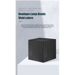 High definition indoor and outdoor logo LED display screen advertisement LED Rubik's Cube screen high-definition 3D 4-sided LED Rubik's Cube creative display screen